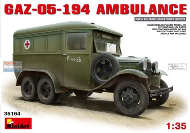 MIA35164 1:35 Miniart GAZ-05-194 Ambulance