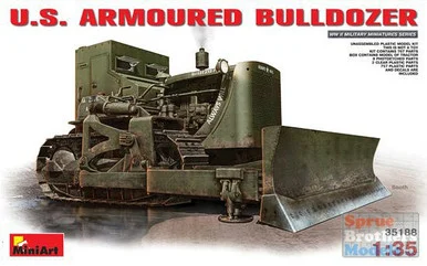 MIA35188 1:35 MiniArt US Armoured Bulldozer