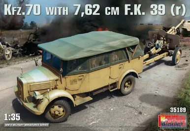 MIA35189 1:35 MiniArt Kfz.70 with 7.62cm F.K.39(r)