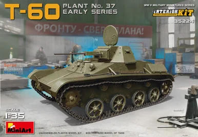 MIA35224 1:35 Miniart T-60 Early Plant No.37 [Interior Kit]