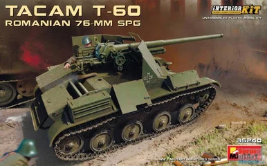 MIA35240 1:35 Miniart TACAM T-60 Romanian 76mm SPG [Interior Kit]
