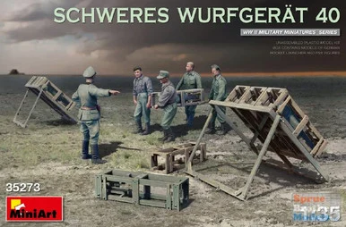 MIA35273 1:35 Miniart Schweres Wurfgerat 40