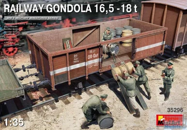 MIA35296 1:35 Miniart Railway Gondola 15.5 - 18t