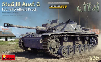 MIA35335 1:35 Miniart StuG III Ausf.G Feb 1943 Alkett Prod. [Interior Kit]