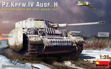 MIA35337 1:35 Miniart Panzer Pz.Kpfw.IV Ausf.H Nibelungenwerk Mid Prod August 1943