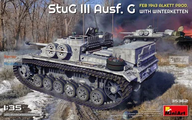 MIA35362 1:35 Miniart StuG III Ausf.G with Winterkretten Feb 1943 Alkett Prod
