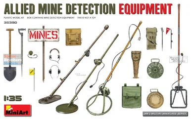 MIA35390 1:35 Miniart Allied Mine Detection Equipment