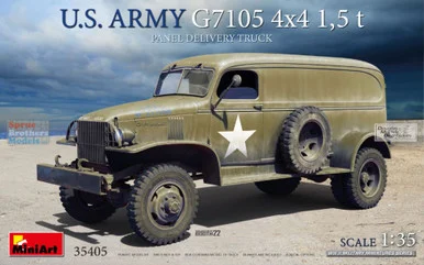 MIA35405 1:35 Miniart US Army G7105 4x4 1.5t Panel Van