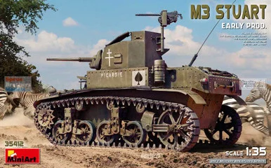 MIA35412 1:35 Miniart M3 Stuart Early Production