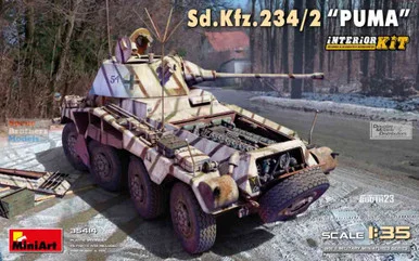 MIA35414 1:35 Miniart Sd.Kfz.234/2 Puma [Interior Kit]