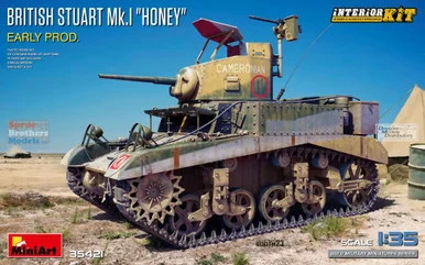 MIA35421 1:35 Miniart British Stuart Mk.i Honey Early Production [Interior Kit]