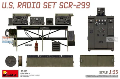 MIA35455 1:35 Miniart US Radio Set SCR-299