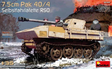 MIA35483 1:35 Miniart 7.5cm Pak 40/4 Selbstfahrlafette RSO