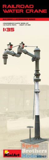 MIA35567 1:35 Miniart Railroad Water Crane