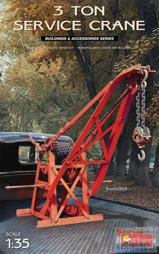 MIA35576 1:35 Miniart 3 Ton Service Crane