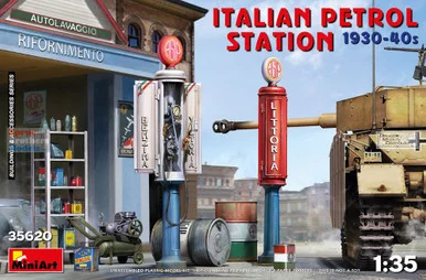 MIA35620 1:35 MiniArt Italian Petrol Station 1930-40s