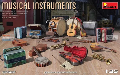 MIA35622 1:35 Miniart Musical Instruments