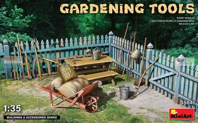 MIA35641 1:35 Miniart Gardening Tools