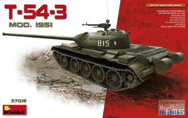 MIA37015 1:35 MiniArt T-54-3 Mod. 1951