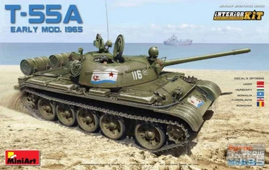 MIA37016 1:35 MiniArt T-55A Mod. 1965 Early Production [Interior Kit]