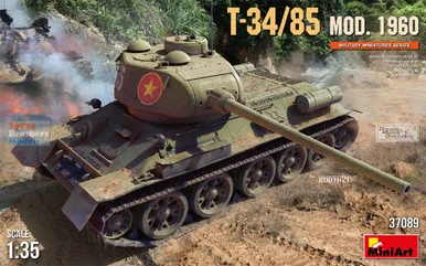 MIA37089 1:35 Miniart T-34/85 Mod 1960