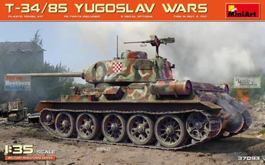 MIA37093 1:35 Miniart Yugoslav Wars T-34/85