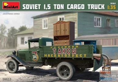 MIA38013 1:35 MiniArt Soviet 1.5-ton Cargo Truck