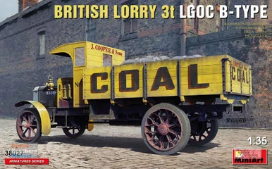 MIA38027 1:35 Miniart British Lorry 3t LGOC B-Type