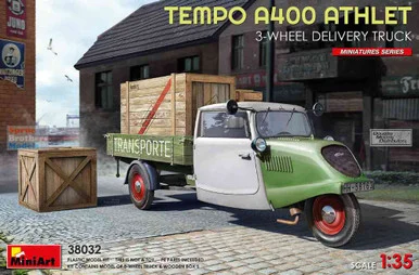 MIA38032 1:35 Miniart Tempo A400 Athlet 3-Wheel Delivery Truck
