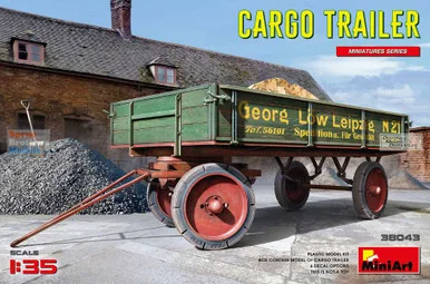 MIA38043 1:35 Miniart Cargo Trailer
