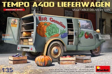 MIA38049 1:35 Miniart Tempo A400 Lieferwagen Vegetable Delivery Van