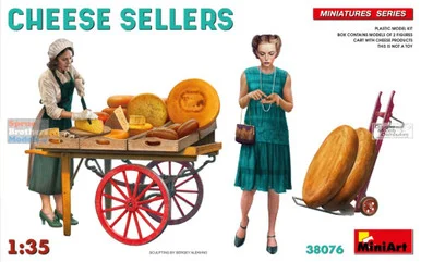MIA38076 1:35 MiniArt Cheese Sellers