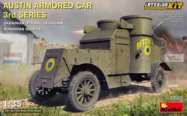 MIA39005 1:35 Miniart Austin Armored Car 3rd Series