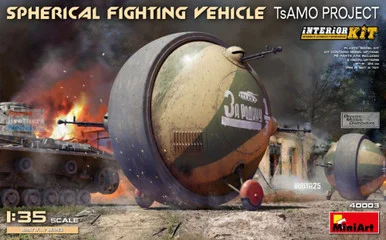 MIA40003 1:35 MiniArt Spherical Fighting Vehicle TsAMO Project [Interior Kit]