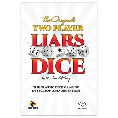Mr. B Games MIB10192P 2 Player Liars Dice - Mr B Games