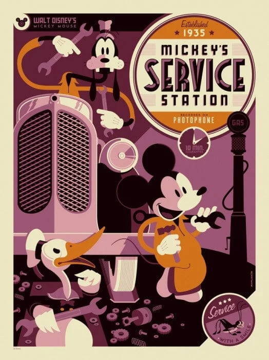 Mickey's Service Station - Tom Whalen