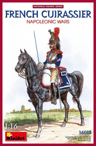 1/16 Miniart French Cuirassier. Napoleonic Wars.