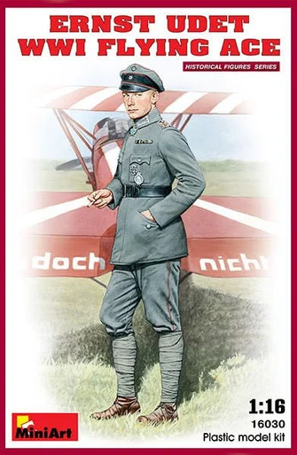 1/16 Miniart Ernst Udet. WW1 Flying Ace