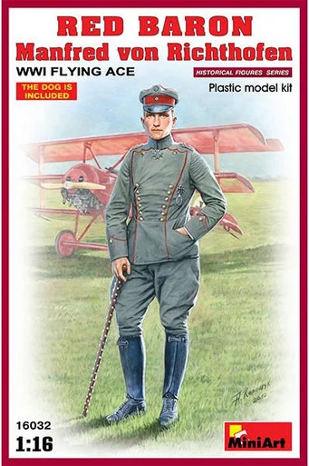 1/16 Miniart Red Baron. Manfred von Richthofen.WW1 Flying Ace