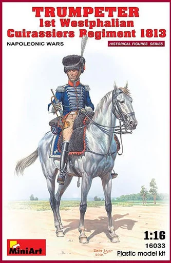 1/16 Miniart Trumpeter. 1st Westphalian Cuirassiers Regiment