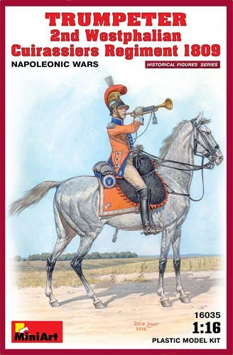 1/16 Miniart Trumpeter. 2nd Westphalian Cuirassiers Regiment