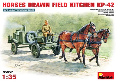 1/35 Miniart Horses drawn field kitchen KP-42