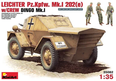 1/35 MiniArt Leichter Pz.Kpfw. Mk.I 202(e) with crew
