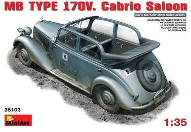 1/35 Miniart MB TYPE 170V Cabrio Saloon