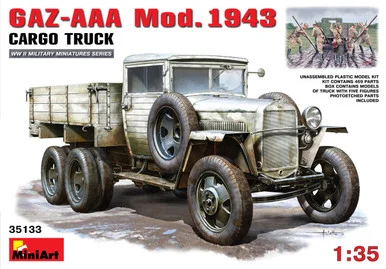 1/35 Miniart GAZ-AAA Mod. 1943 Cargo Truck