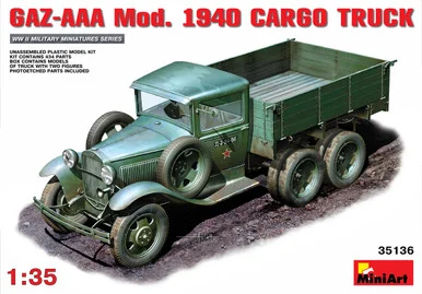 1/35 Miniart GAZ-AA?. Mod. 1940. Cargo Truck