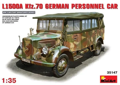 1/35 Miniart L1500A (Kfz.70) German Personnel Car