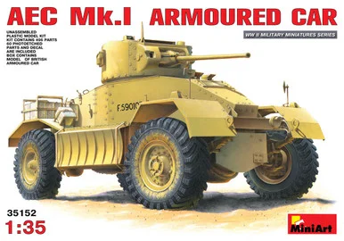 1/35 Miniart AEC Mk 1 Armoured Car