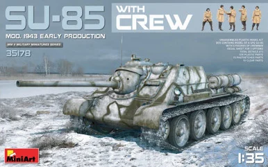 1/35 Miniart SU-85 Mod. 1943 (Early Production) w/Crew