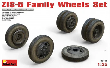 1/35 Miniart ZIS-5 Family Wheels Set